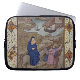 MS 11060-11061 Hours of Notre Dame: Vespers, The F Laptop Sleeve
