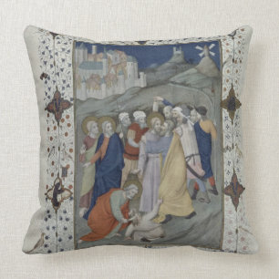MS 11060-11061 Hours of the Cross: Matin and Laude Cushion