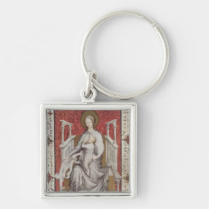 MS 11060-11061 The Virgin suckling the infant Jesu Key Ring