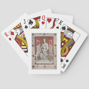 MS 11060-11061 The Virgin suckling the infant Jesu Playing Cards