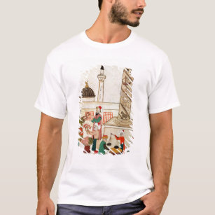 Ms 1671 A Bazaar in Istanbul, c.1580 T-Shirt