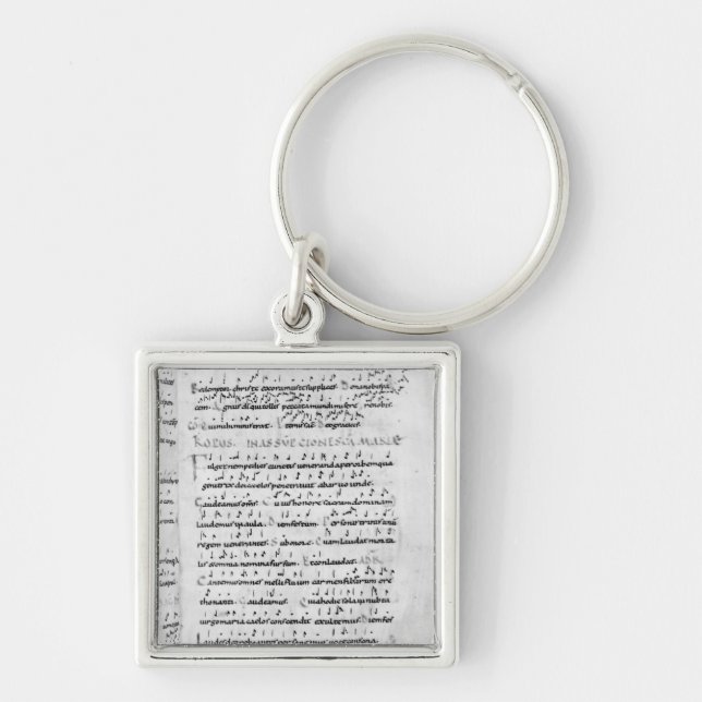 Ms 18 fol.69 Assumption from 'Troparium' Key Ring (Front)