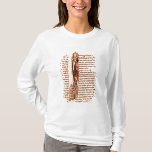 Ms 21 fol.97 Ruth and Boaz, from a Bible T-Shirt