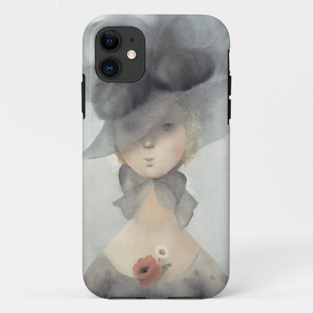 Ms. 2597 Desire kneels in front of Honour implorin Case-Mate iPhone Case (Back)