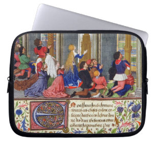 Ms 2617 Arcitas praying to Mars, Palemon praying t Laptop Sleeve
