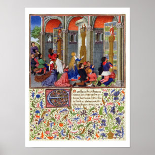 Ms 2617 Arcitas praying to Mars, Palemon praying t Poster