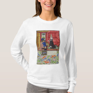 Ms 2617 The scribe dedicating La Teseida to an unk T-Shirt