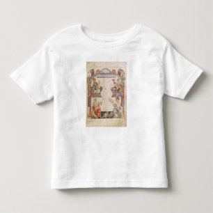 Ms 2 fol.11  Four Musicians, from a Book of Hours Toddler T-Shirt