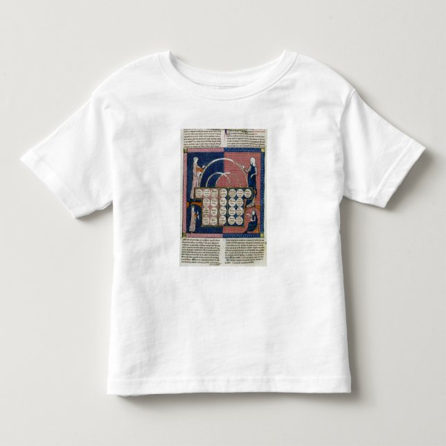 Ms 360 fol.262v Tree of Consanguinity Toddler T-Shirt (Front)