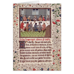 Ms 370 fol.184 The Last Supper