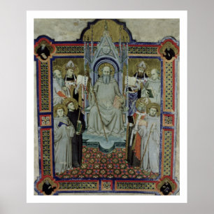 Ms 501 St. Benedict (vellum) Poster
