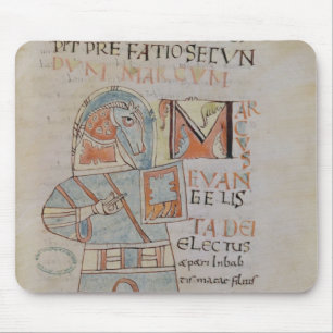 Ms 8 f.42 St. Mark the Evangelist Mouse Pad