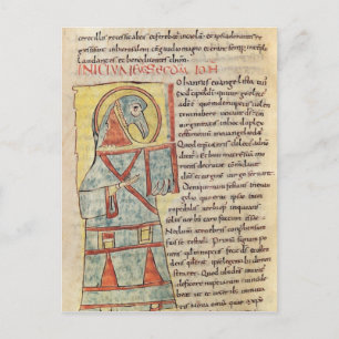 Ms 8 f.95v St. John the Evangelist Postcard