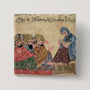 MS Ahmed III 3206 The Philosopher 15 Cm Square Badge