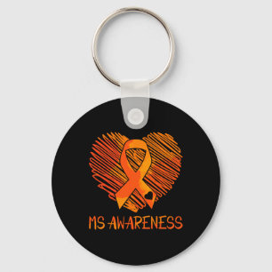 Ms Awareness Multiple Sclerosis Awareness  Key Ring