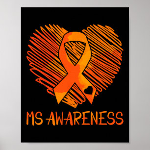 Ms Awareness Multiple Sclerosis Awareness Poster