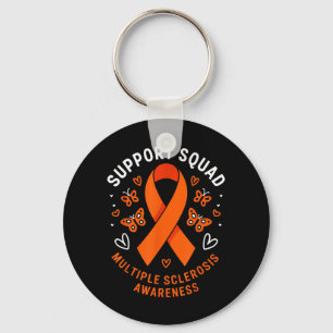 Ms Awareness Support Team Multiple Sclerosis Key Ring
