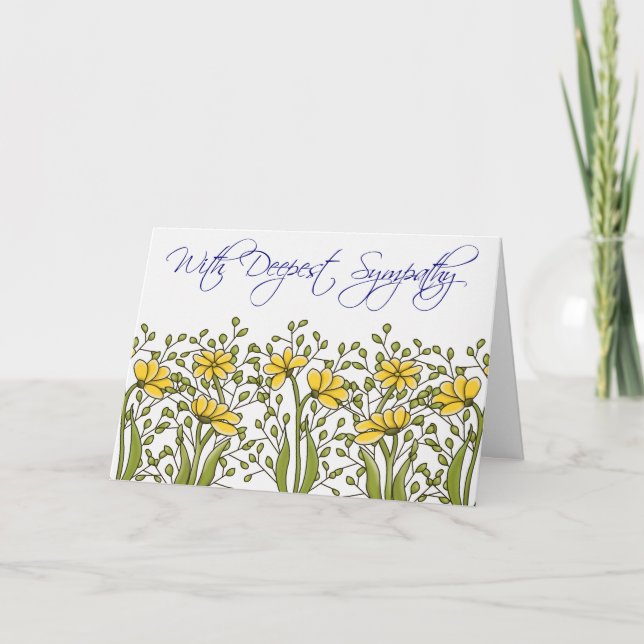 Ms Bren Sympathy Card (Front)