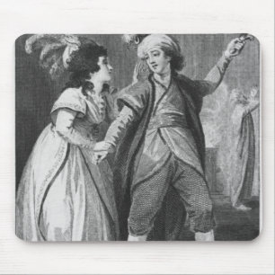 Ms. Brunton and Mr. Holman as Palmira and Mouse Pad