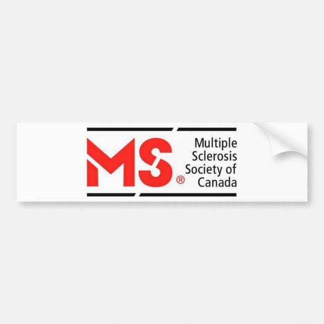 MS Canada Bumper Sticker (Front)