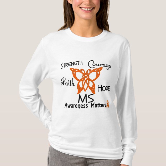 MS Celtic Butterfly 3 T-Shirt (Front)