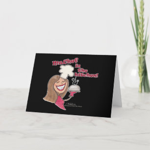 Ms.Chef in the kitchen Card