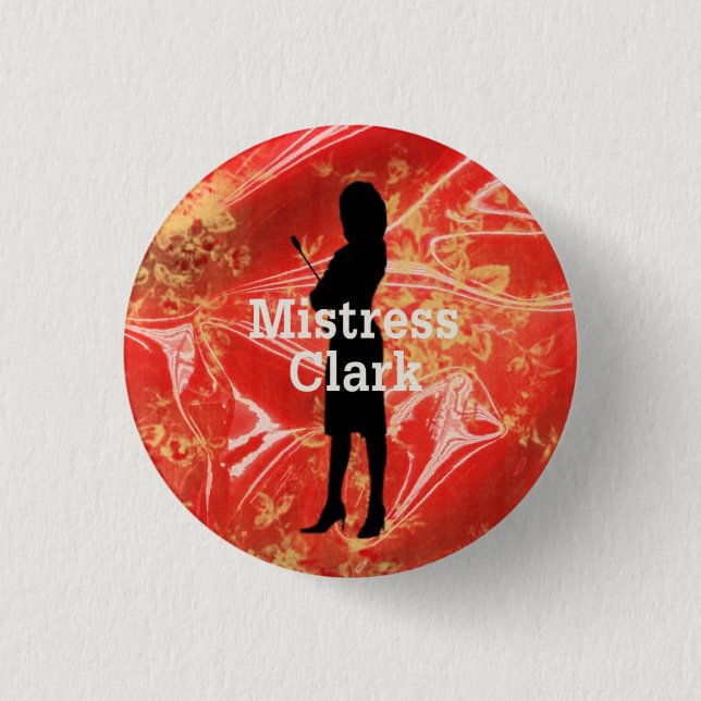 Ms. Clark Button (Front)