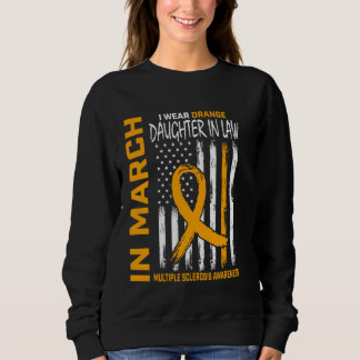 MS Daughter In Law Multiple Sclerosis Awareness Mo Sweatshirt