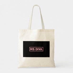 Ms diva tote bag for sale.