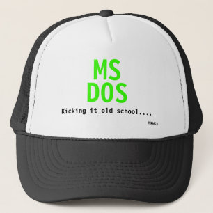 MS, DOS, Kicking it old school...., Iceman2.0 Trucker Hat