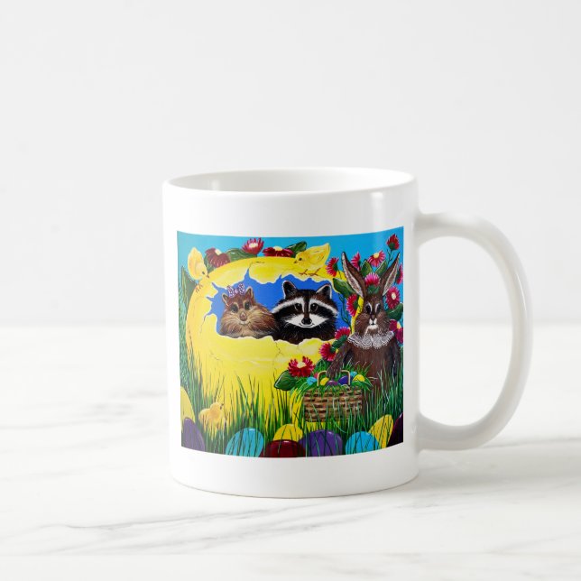 "Ms. Elizabeth's Easter World Coffee Mug (Right)