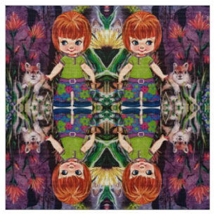 "Ms. Elizabeth's" Friend "Little Ms. Redhead" Fabric