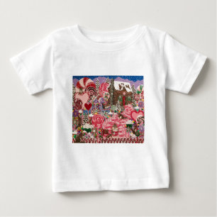 Ms. Elizabeth's Peppermint World Baby T-Shirt