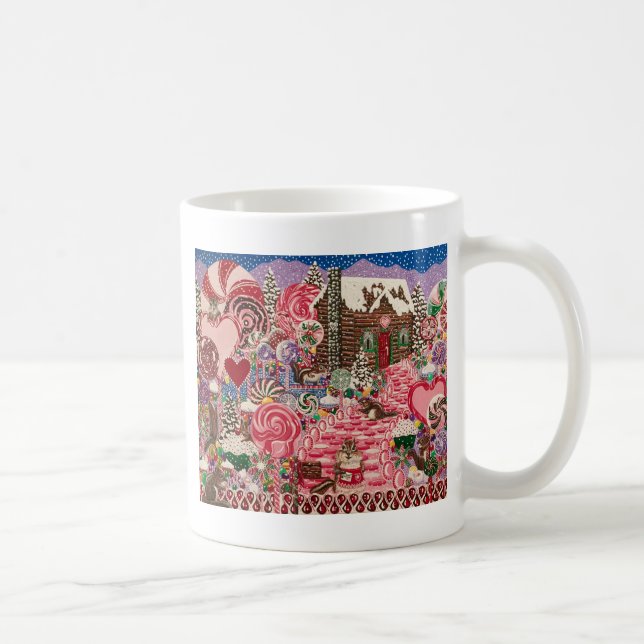 Ms. Elizabeth's Peppermint World Coffee Mug (Right)