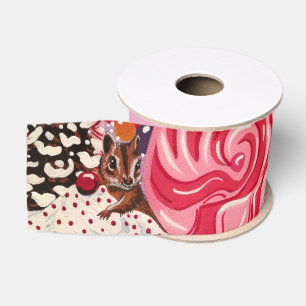 "Ms. Elizabeth's Peppermint World" Grosgrain Ribbon