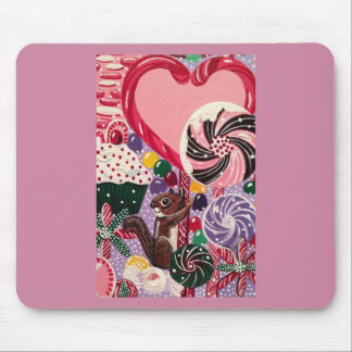 Ms. Elizabeth's Peppermint World Mouse Pad