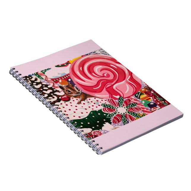 "Ms Elizabeth's Peppermint World" Notebook (Right Side)