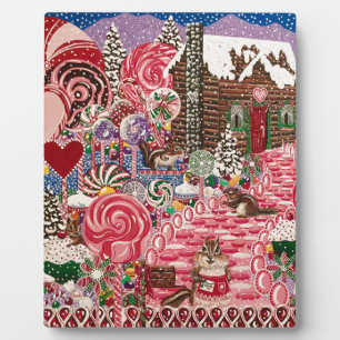 Ms. Elizabeth's Peppermint World Plaque