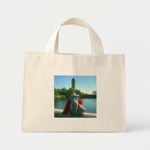 Ms Ella at the park Mini Tote Bag