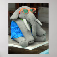Ms Ella goes to the pool