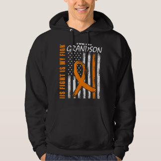 MS Family Fight Grandson Multiple Sclerosis Americ Hoodie