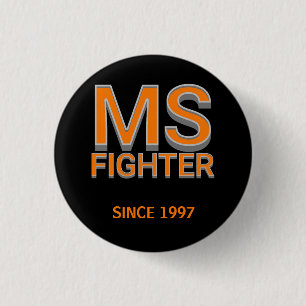 MS Fighter 3 Cm Round Badge