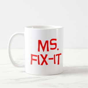 ms fix-it coffee mug