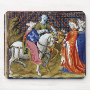 Ms Fr. 120 The Lady of the Lake Meeting Guinevere, Mouse Pad