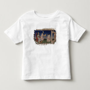 Ms Fr 2810 f.3v Kublai Khan (1214-94) giving his g Toddler T-Shirt