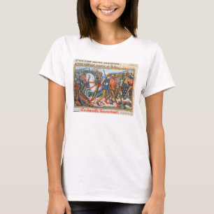 Ms Fr 5054 f.11 The Battle of Agincourt, 1415, fro T-Shirt