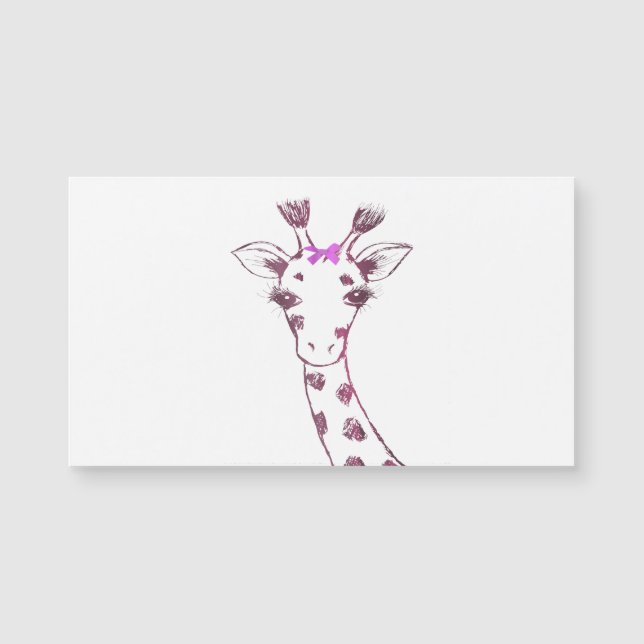Ms. Giraffe Cute Sarcastic Design  (Front)