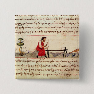 Ms. Grec 479 Traditional ivory work 15 Cm Square Badge