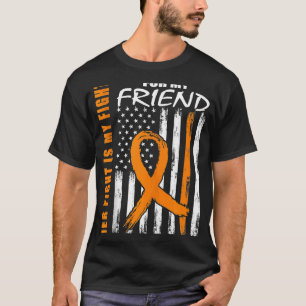 MS Her Fight Is My Fight Friend Multiple Sclerosis T-Shirt