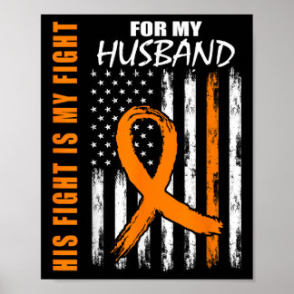 Ms His Fight Is My Fight Husband Multiple Sclerosi Poster